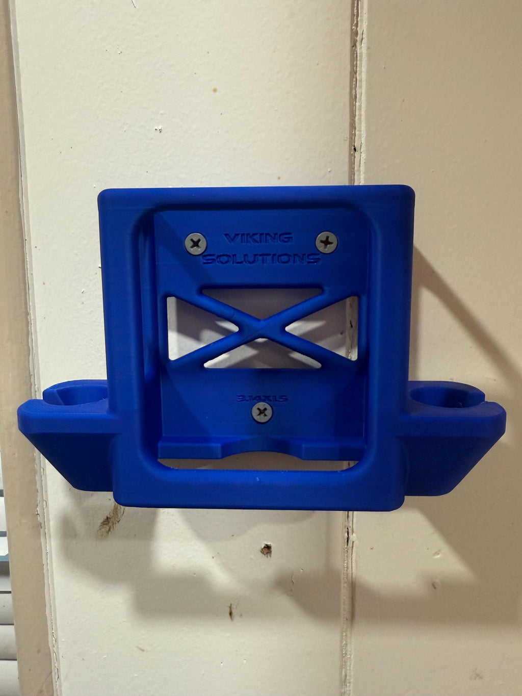 Custom Sized E-Bike Charger Wall Mount | 3D Printed to Order | Universal Fit | Ventilated | Made in USA