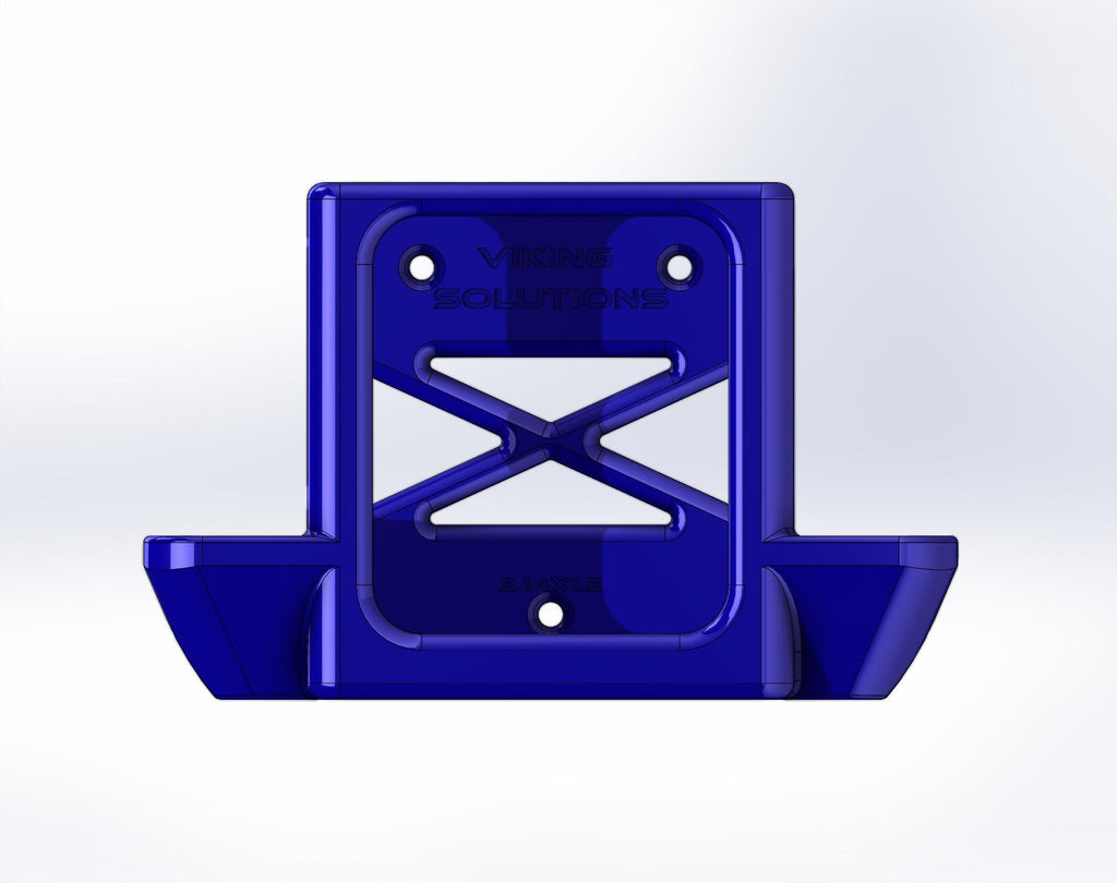 Custom Sized E-Bike Charger Wall Mount | 3D Printed to Order | Universal Fit | Ventilated | Made in USA