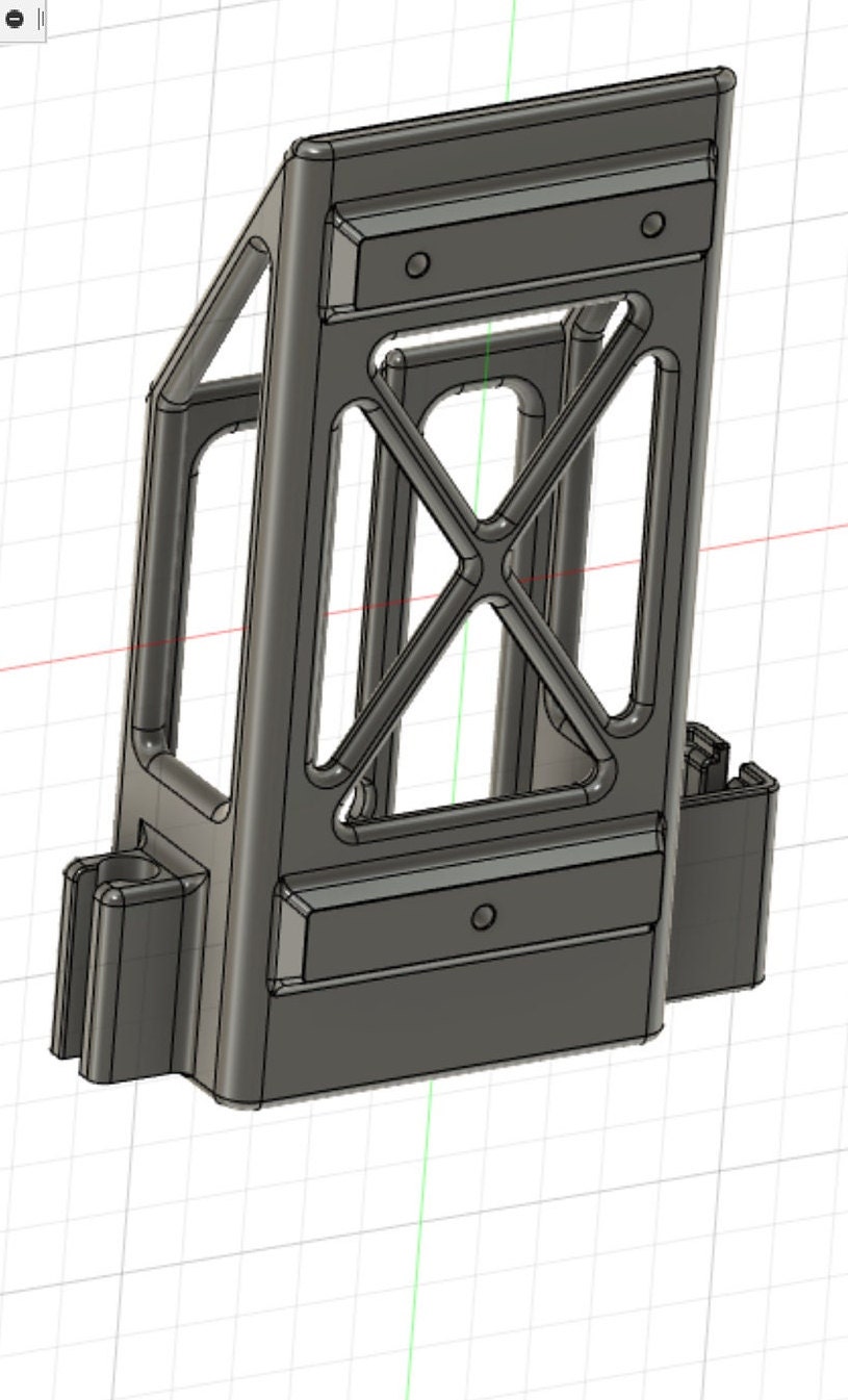 Aventon E-Bike Charger Wall Mount Holder | 3D Printed | Ventilated | Cord Organizer | Made in USA