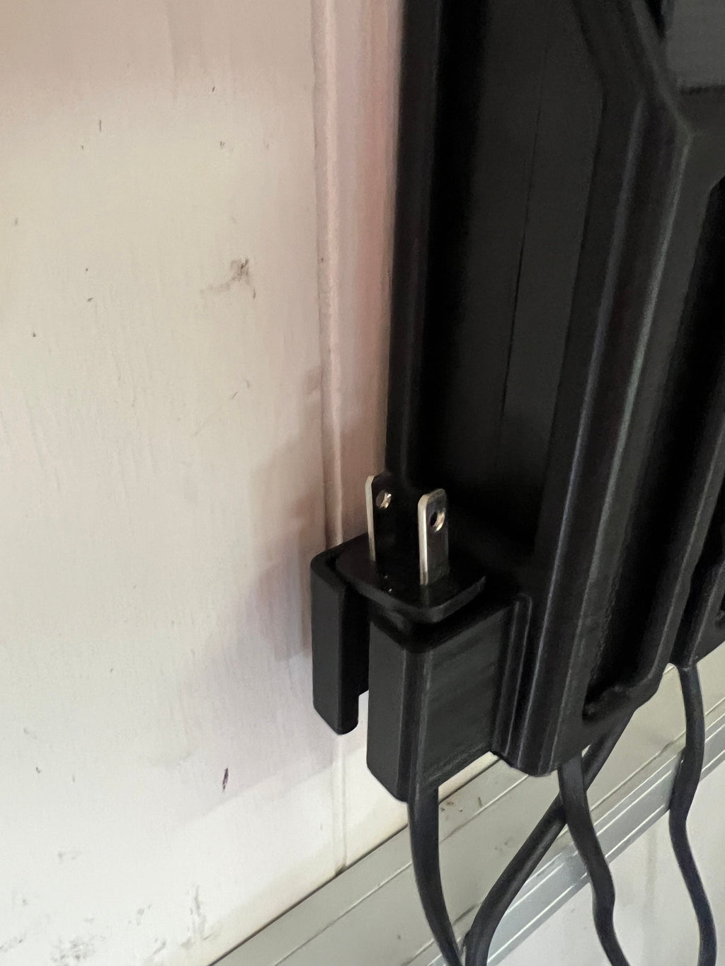 Aventon E-Bike Charger Wall Mount Holder | 3D Printed | Ventilated | Cord Organizer | Made in USA