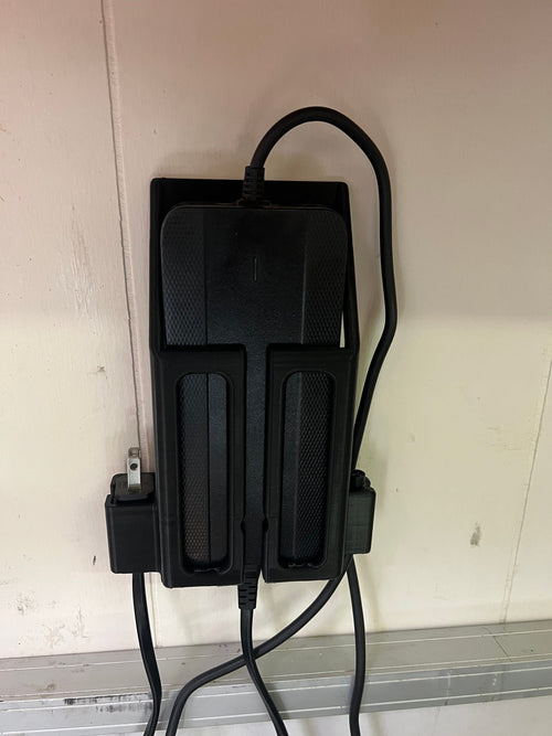 Aventon E-Bike Charger Wall Mount Holder | 3D Printed | Ventilated | Cord Organizer | Made in USA