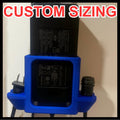 Custom Sized E-Bike Charger Wall Mount | 3D Printed to Order | Universal Fit | Ventilated | Made in USA
